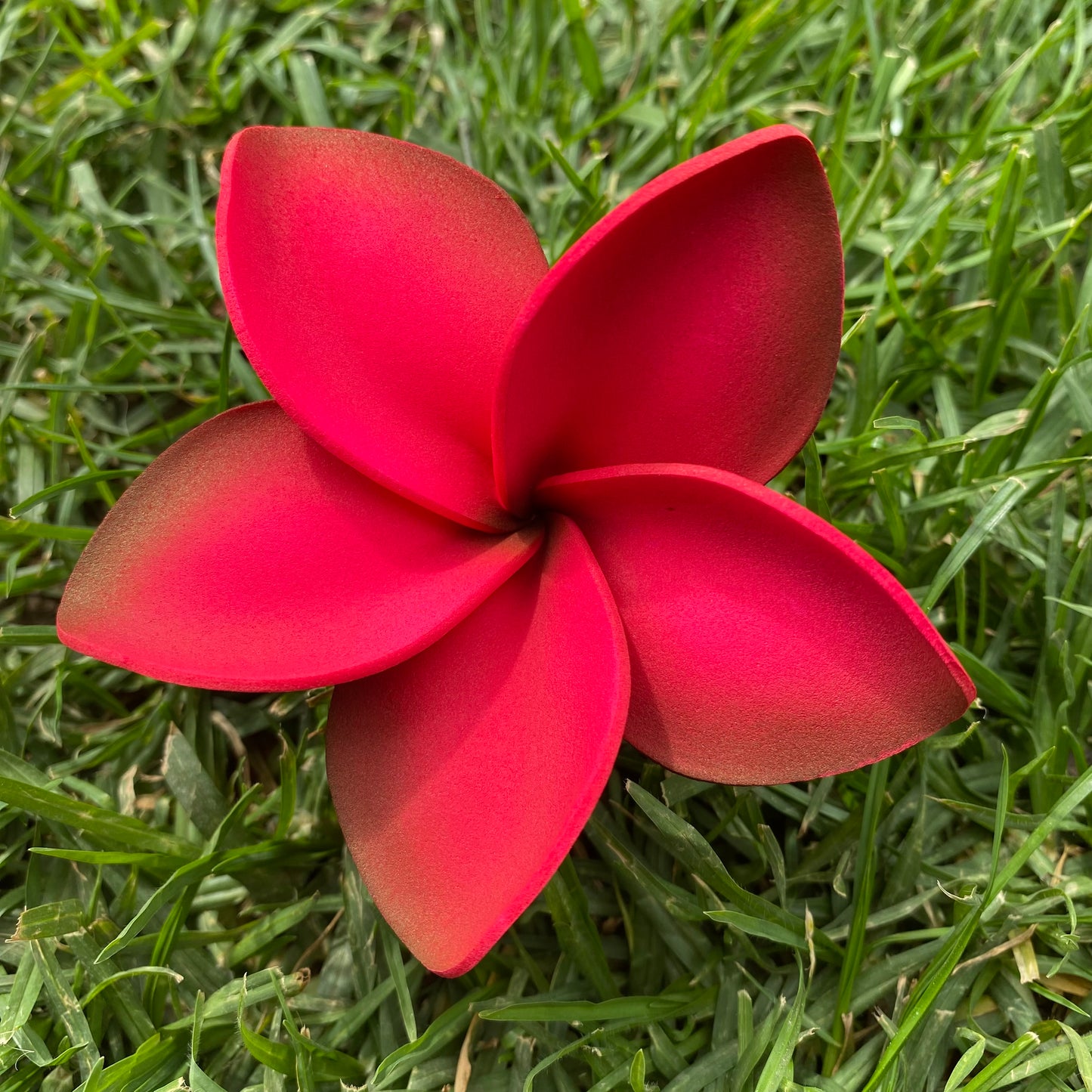 Large Frangipani Sei Faux Hair Flowers Pacific Islander Womens Accessories 9cm #product_variant# - Island Aesthetica