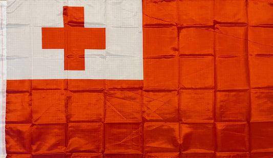 Tongan Large Island Flag - Island Aesthetica